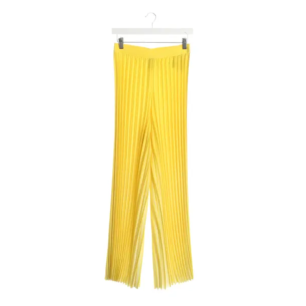 Pants, in Yellow, Polyester, Marc Cain