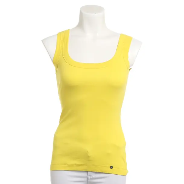 Top, in Yellow, Cotton, Marc Cain