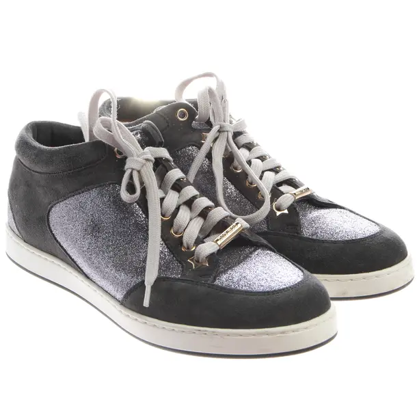 Sneaker in Grau, , Jimmy Choo