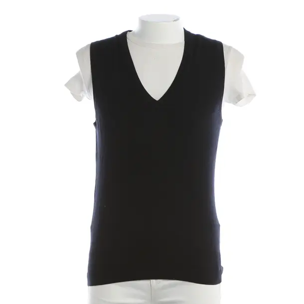 Sweater Vest, in Navy, Wool, Drykorn