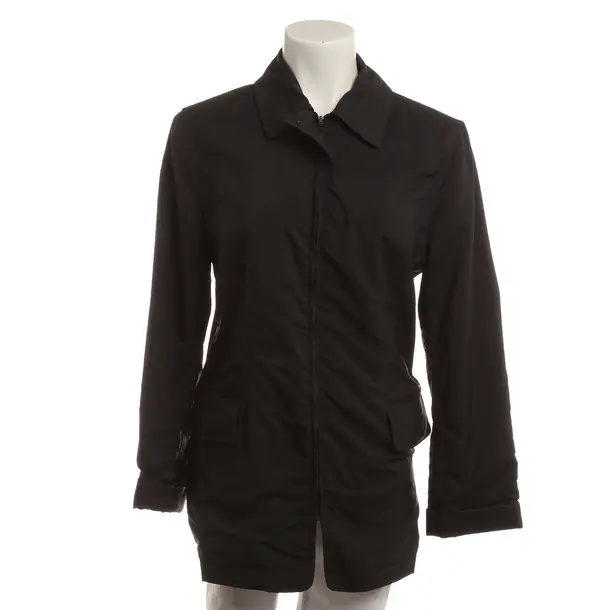Mid-Season Jacket, in Navy, Cotton, Fay