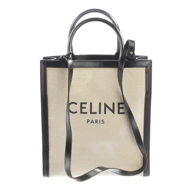 Borsetta, in Beige, Cotone, Céline