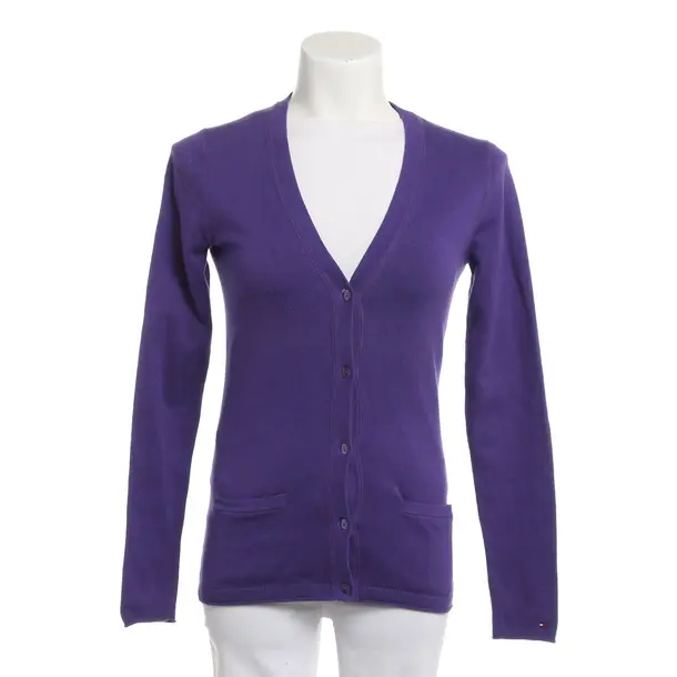 Cardigan, in Purple, Cotton, Tommy Hilfiger