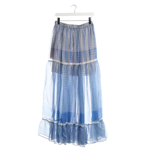 Skirt, in Light Blue, Silk, Stella McCartney