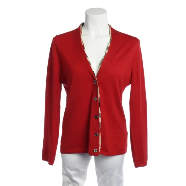 Cardigan in Red, Wool, Burberry Brit