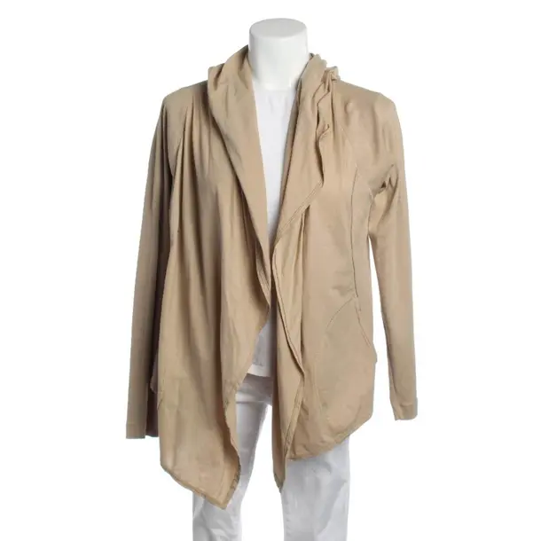 Zip-up Hoodie in Brown, Cotton, Marc Cain Sports