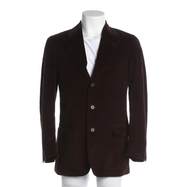 Sakko, in Dunkelbraun, Baumwolle, Zegna