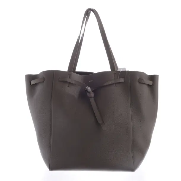 Shopper in Grau, Leder, Céline