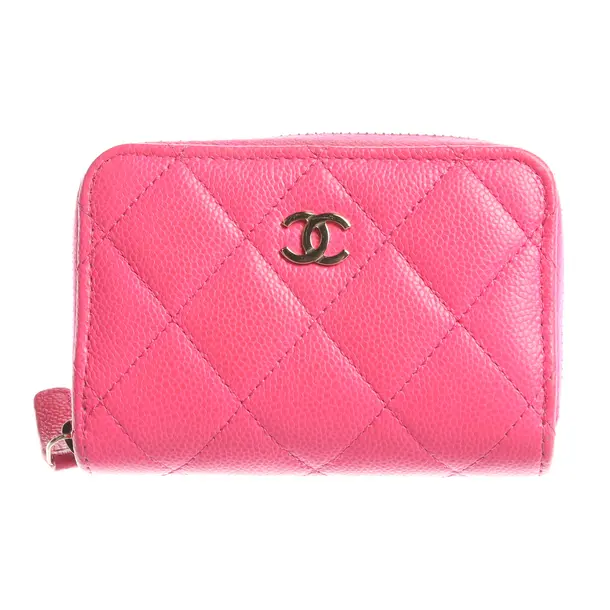 Geldbörse in Rosa, Leder, Chanel