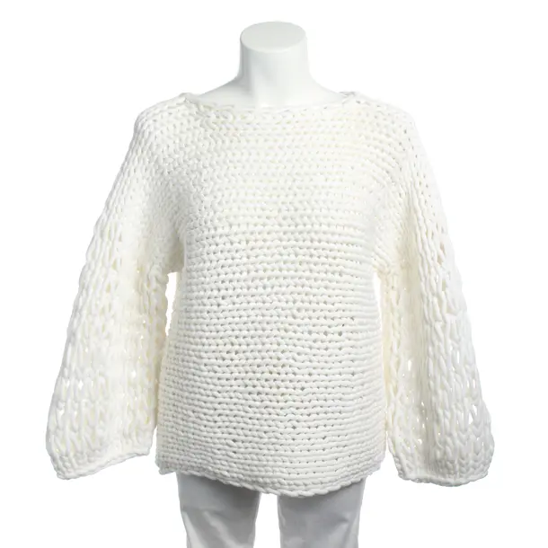 Pullover in Weiß, Baumwolle, Sminfinity