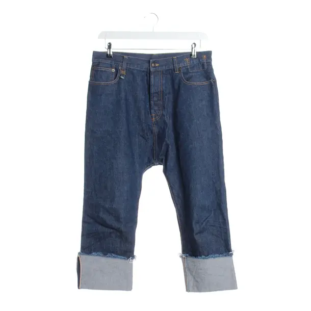 Straight Fit Jeans in Blue, Cotton, R13