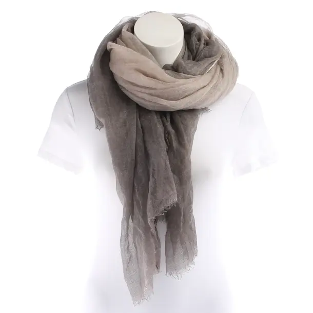 Schal, in Dunkelbraun, Kaschmir, Brunello Cucinelli