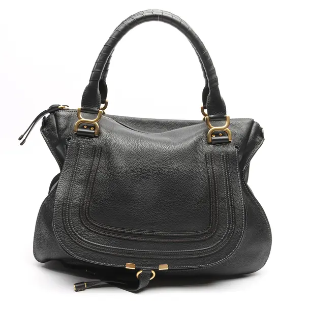 Schultertasche in Schwarz, Leder, Chloé