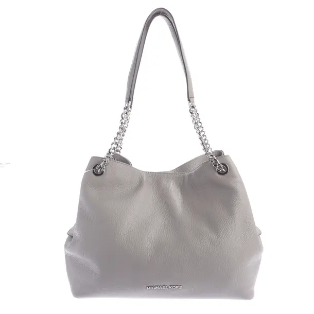 Shoulder Bag in Gray, Leather, Michael Kors