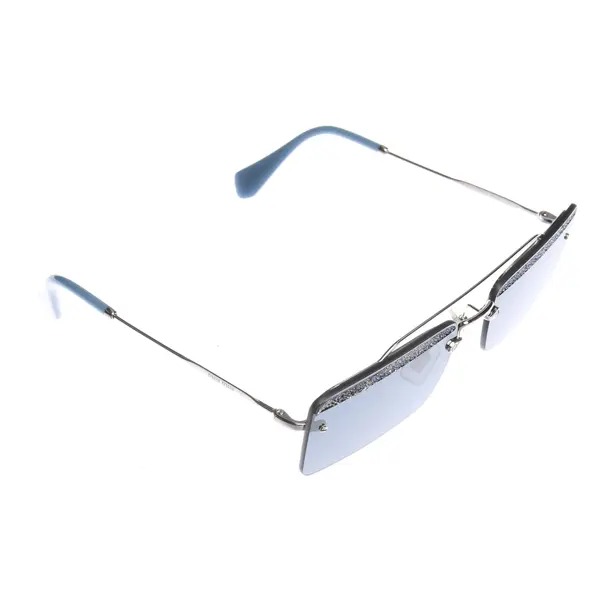 Sunglasses in Metallic, Synthetic / Metal, Miu Miu