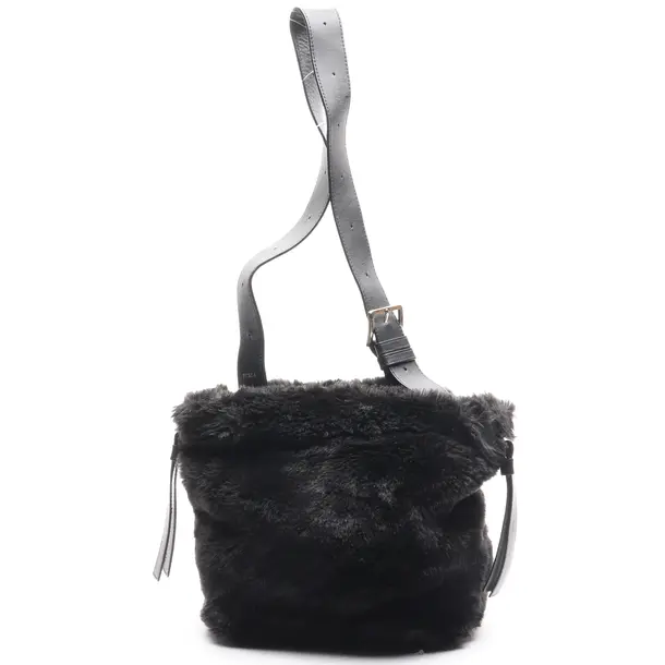 Schultertasche in Schwarz, Polyester, Furla