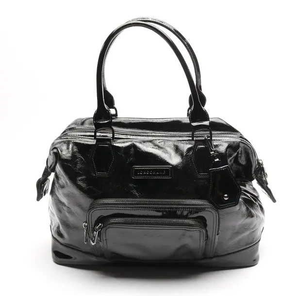 Handtasche in Schwarz, Leder, Longchamp
