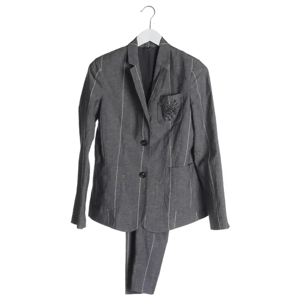Pantsuit, in Gray, Wool, Brunello Cucinelli