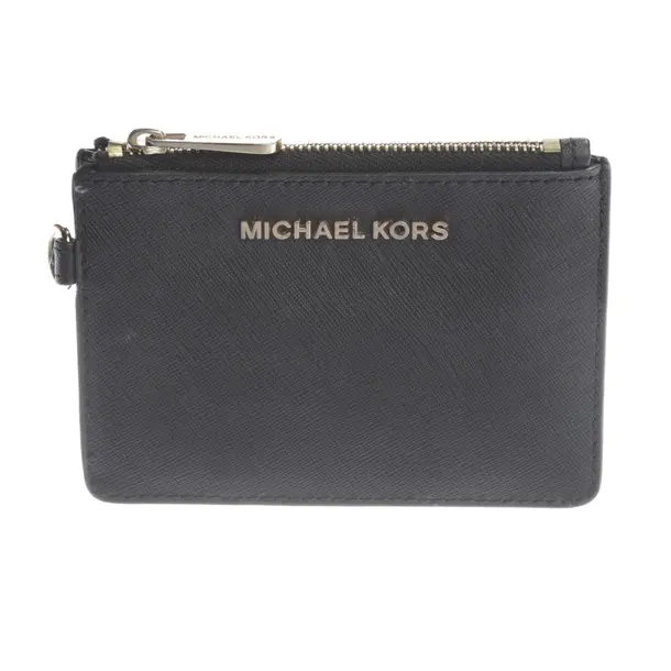 Kartenetui, in Schwarz, Leder, Michael Kors