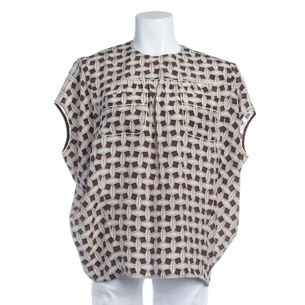 Blouse in White, Silk, Louis Vuitton