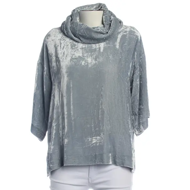 Shirt in Blau, Viskose, Ganni