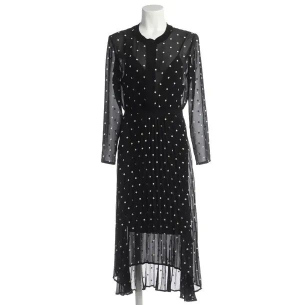 Kleid in Schwarz, Viskose, Maje