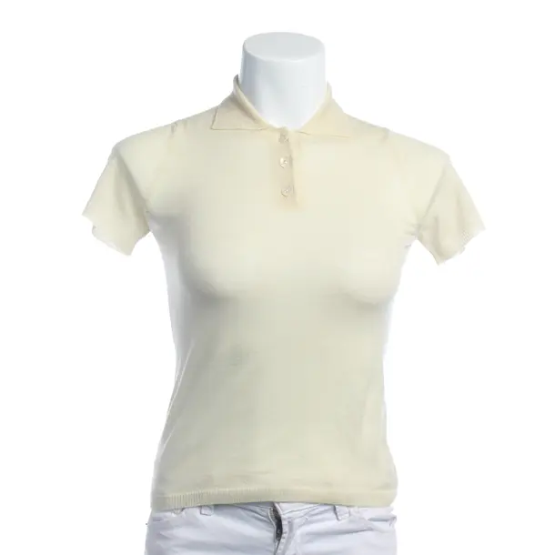 Polo Shirt in White, Cashmere, FTC Cashmere
