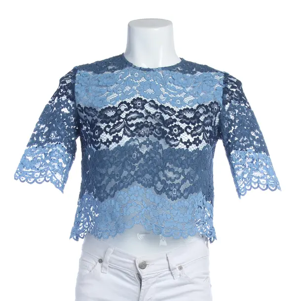 Bluse in Blau, Baumwolle, Sandro