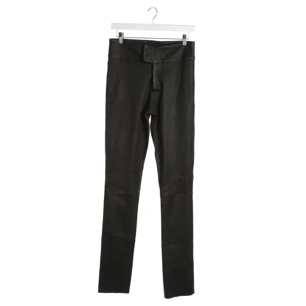 Hose in Schwarz, Leder, Sly 010
