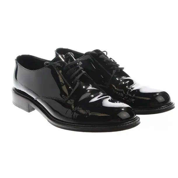 Lace Up Shoes in Black, , Saint Laurent