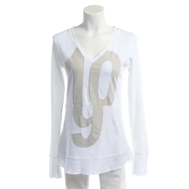 Longsleeve in Weiß, Baumwolle, Max Mara