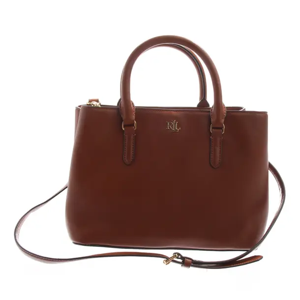 Handtasche in Braun, Leder, Lauren Ralph Lauren