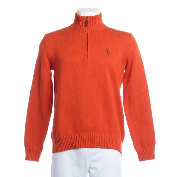 Jumper in Orange, Cotton, Polo Ralph Lauren