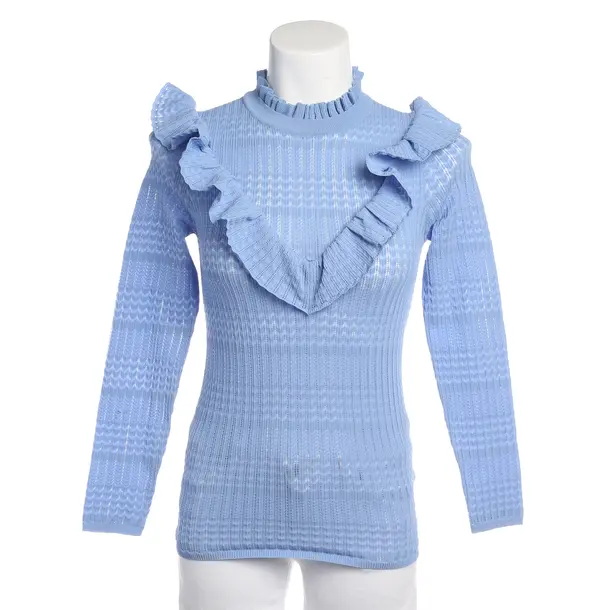 Jumper in Blue, Viscose, Sandro