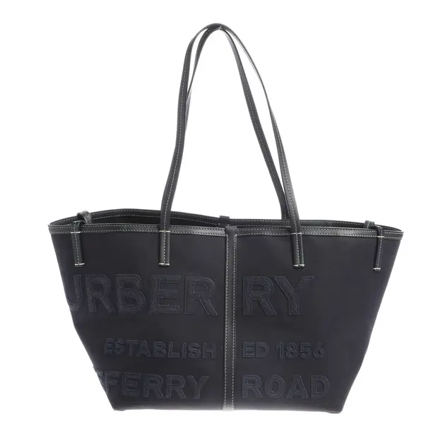 Shopper in Blau, Baumwolle, Burberry