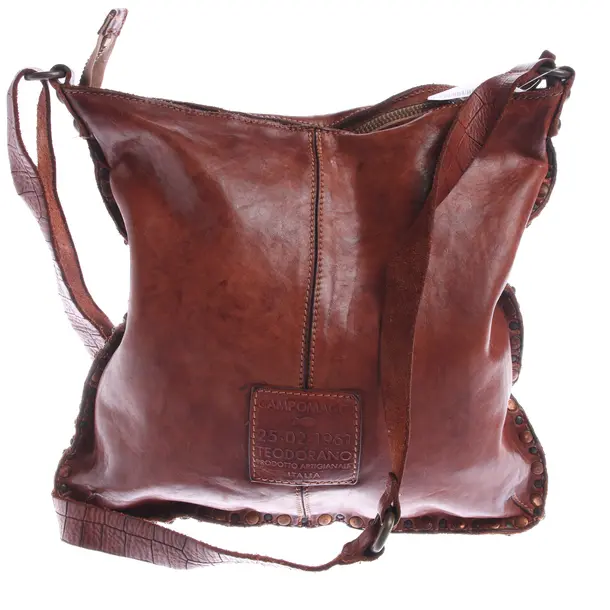 Schultertasche in Braun, Leder, Campomaggi