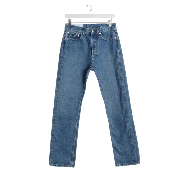 Straight Fit Jeans in Blue, Cotton, Ambush