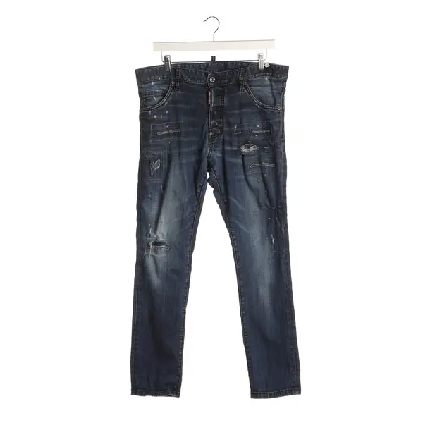 Straight Fit Jeans in Blue, Cotton, Dsquared