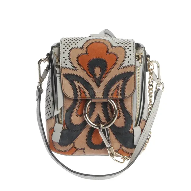 Rucksack in Weiß, Leder, Chloé