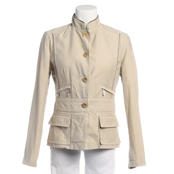 Sommerjacke in Weiß, Baumwolle, Moncler