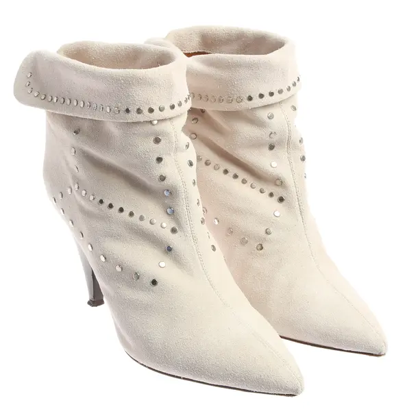 Stiefeletten in Weiß, , Isabel Marant