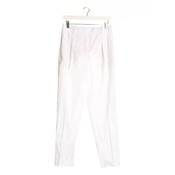 Pants in White, Cotton, Max Mara