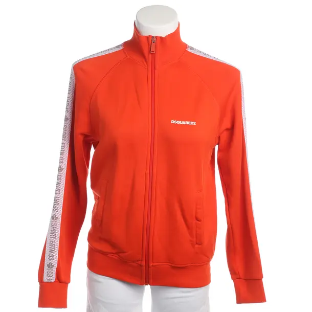 Sweatjacke in Orange, Polyamid, Dsquared