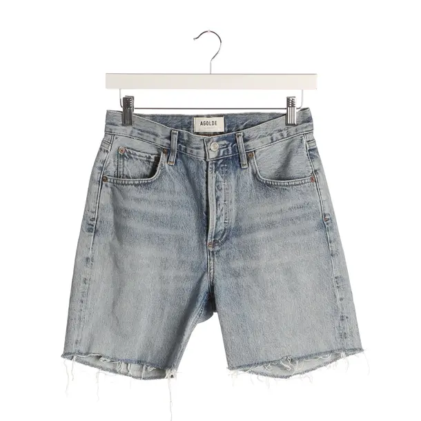 Shorts in Blue, Cotton, Agolde