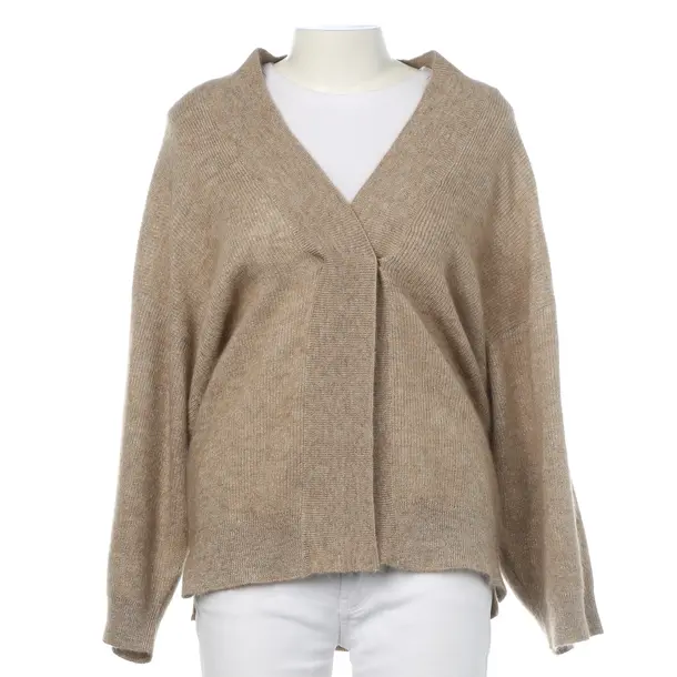 Strickjacke in Braun, Viskose, Brunello Cucinelli