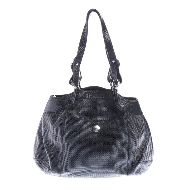 Schultertasche in Schwarz, Leder, Hogan
