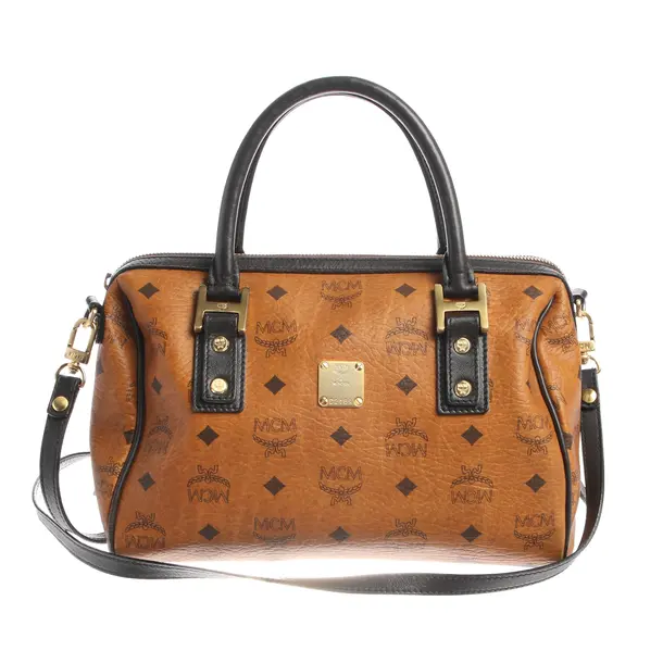 Handtasche in Braun, Leder, MCM