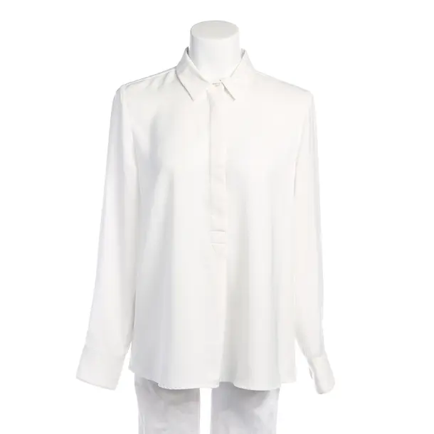 Bluse in Weiß, Polyester, Hemisphere
