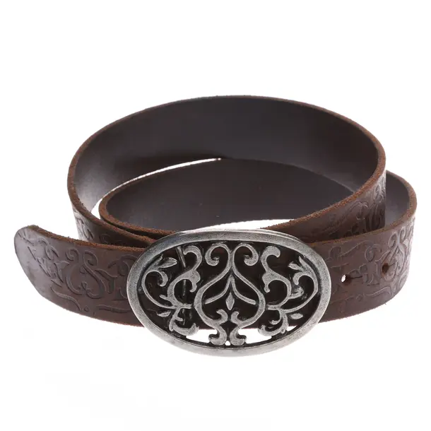 Belt in Brown, Leather, Tommy Hilfiger