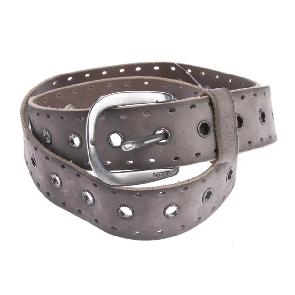 Gürtel in Grau, Leder, Marc O'Polo